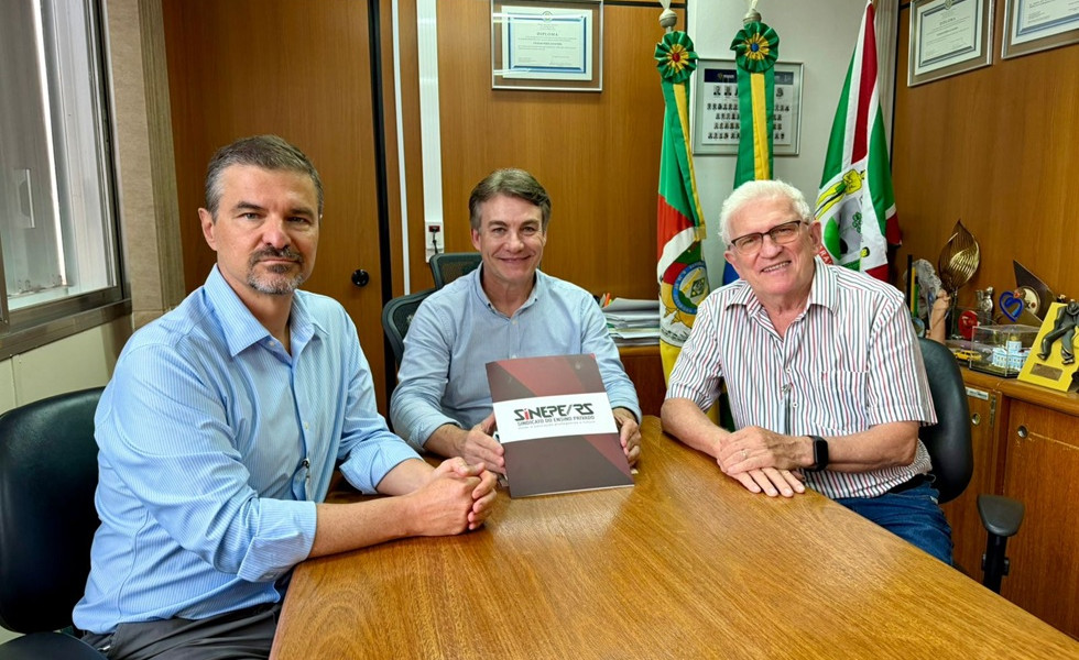 SINEPE/RS leva ao deputado Vilmar Zanchin preocupa&ccedil;&otilde;es do ensino privado ga&uacute;cho